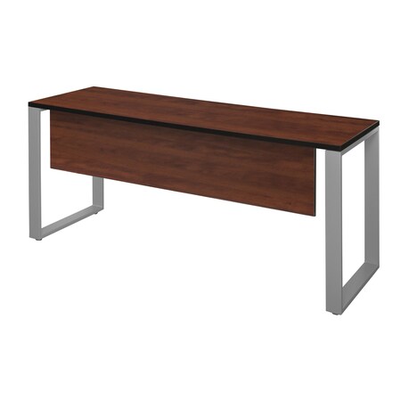 Regency Structure Rectangular Tables, 66 W, 24 L, 29 H, Wood, Metal, Laminate Top, Cherry STTM6624CHGY